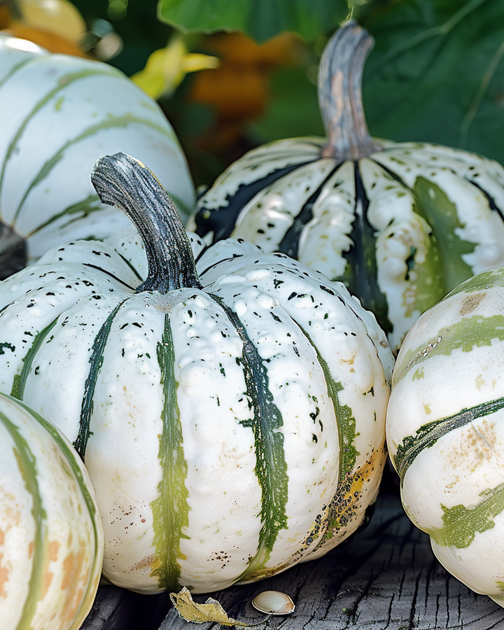 Sweet Dumpling Pumpkin Seeds Cucurbita Pepo Winter Squash Variety