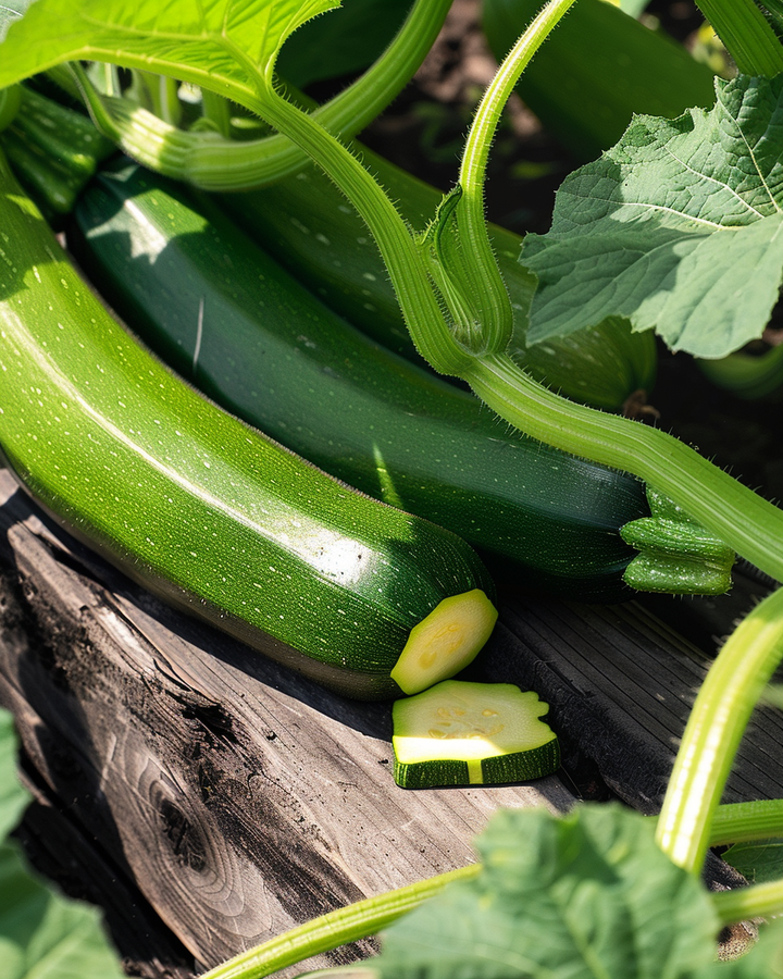 Climbing Zucchini Seeds Black Forest F1 Cucurbita Pepo