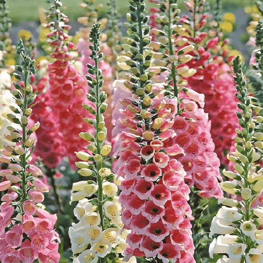 Foxglove Seeds Digitalis Purpurea Mixed Colors Biennial
