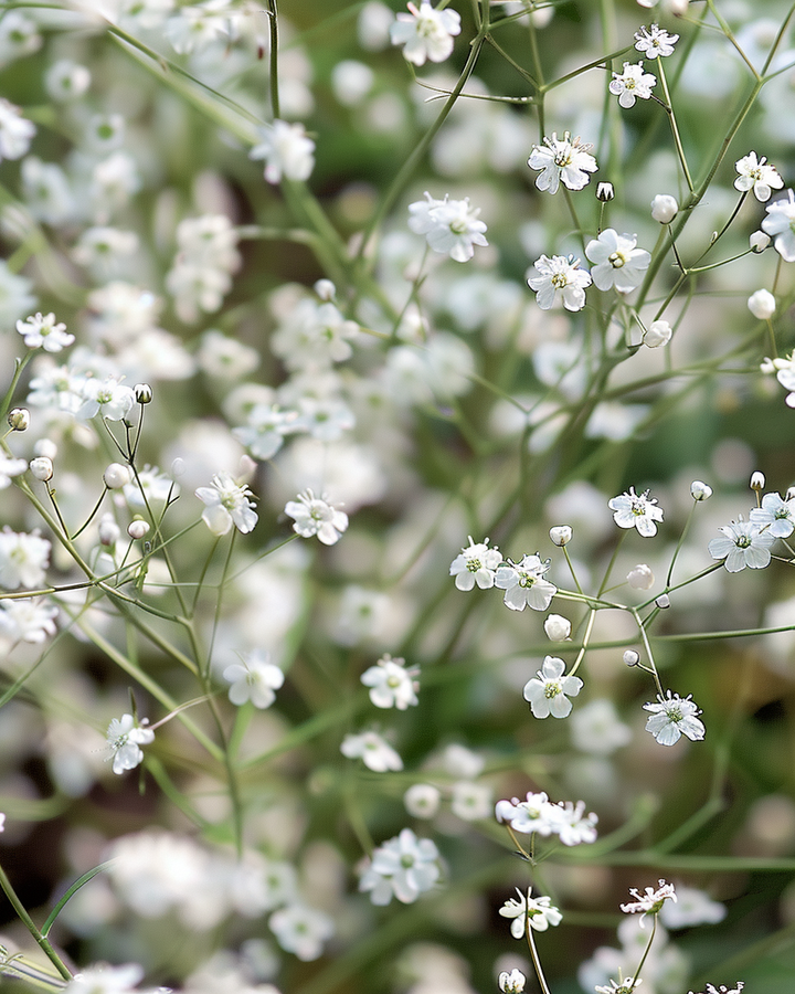 Baby's Breath Seeds Gypsophila Paniculata Single-flowered White