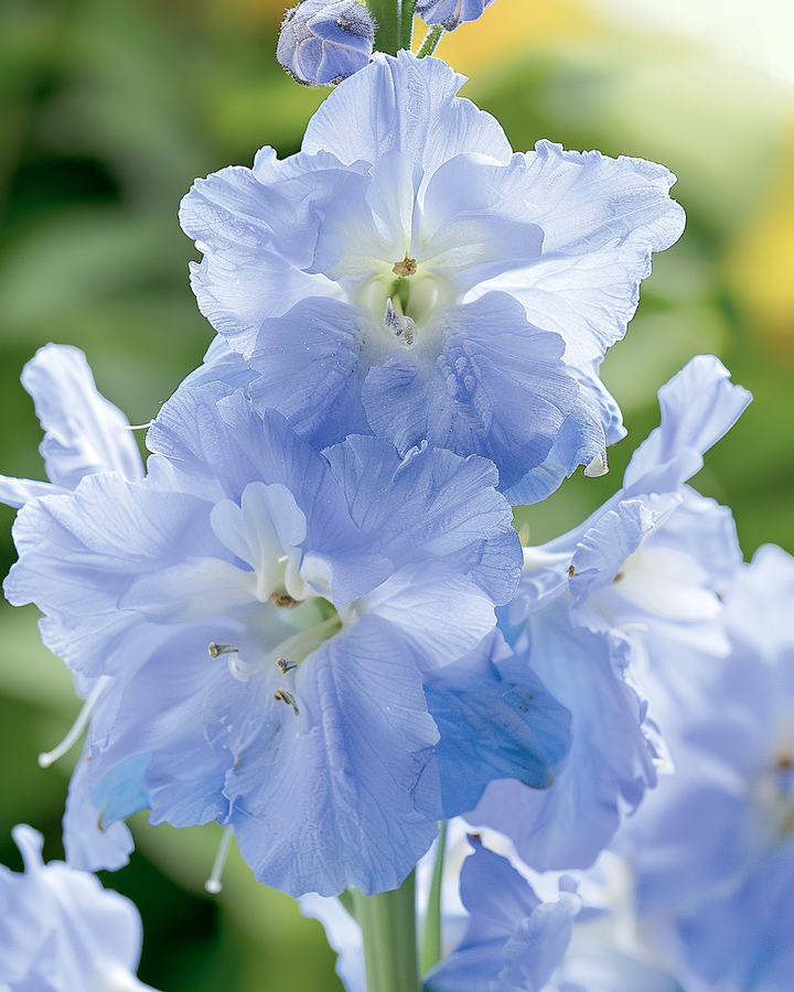 Delphinium Summer Blues Seeds Delphinium Grandiflorum Sky Blue Flowers