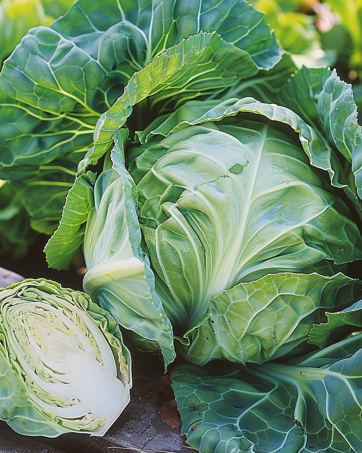 White Pointed Cabbage Seeds Brassica Oleracea Early Express Variety