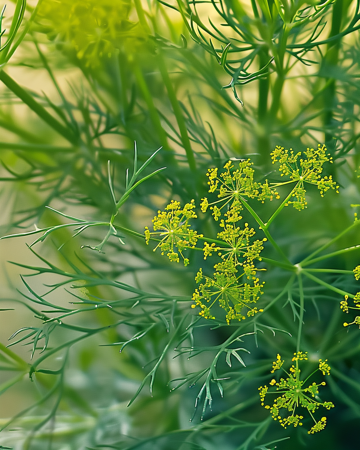 Dill Seeds Anethum Graveolens Aromatic Herb For Pots And Borders