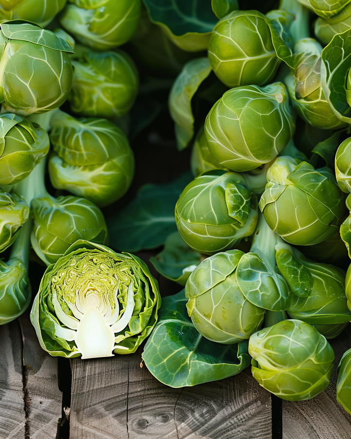 Brussels Sprouts Seeds Brassica Oleracea Groninger Early Variety