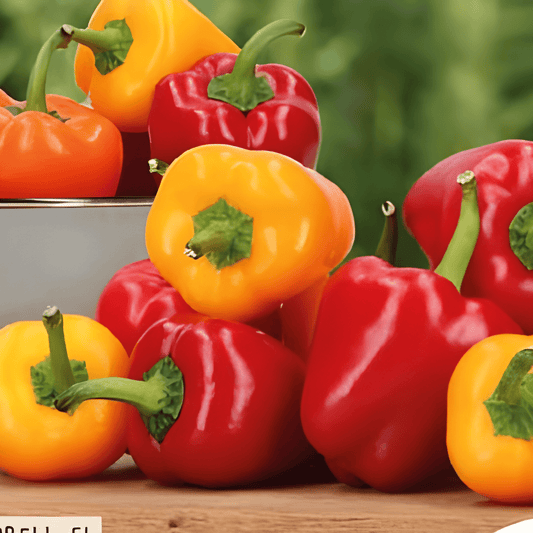 Baby Paprika Seeds Capsicum Annuum Red Tinkerbell F1 Yellow F1