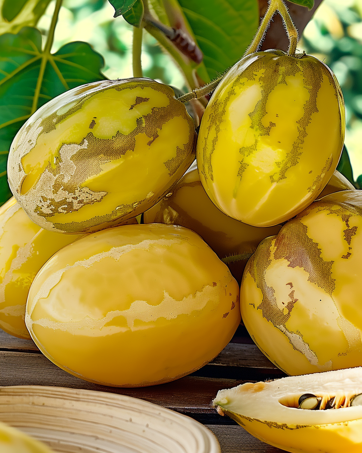 Pepino Seeds Solanum Muricatum Exotic Melon Pear Fruit Seeds