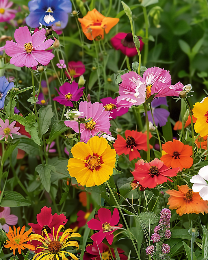 Butterfly Flower Seed Mix Butterfly Mixture Annual Flowers Seeds