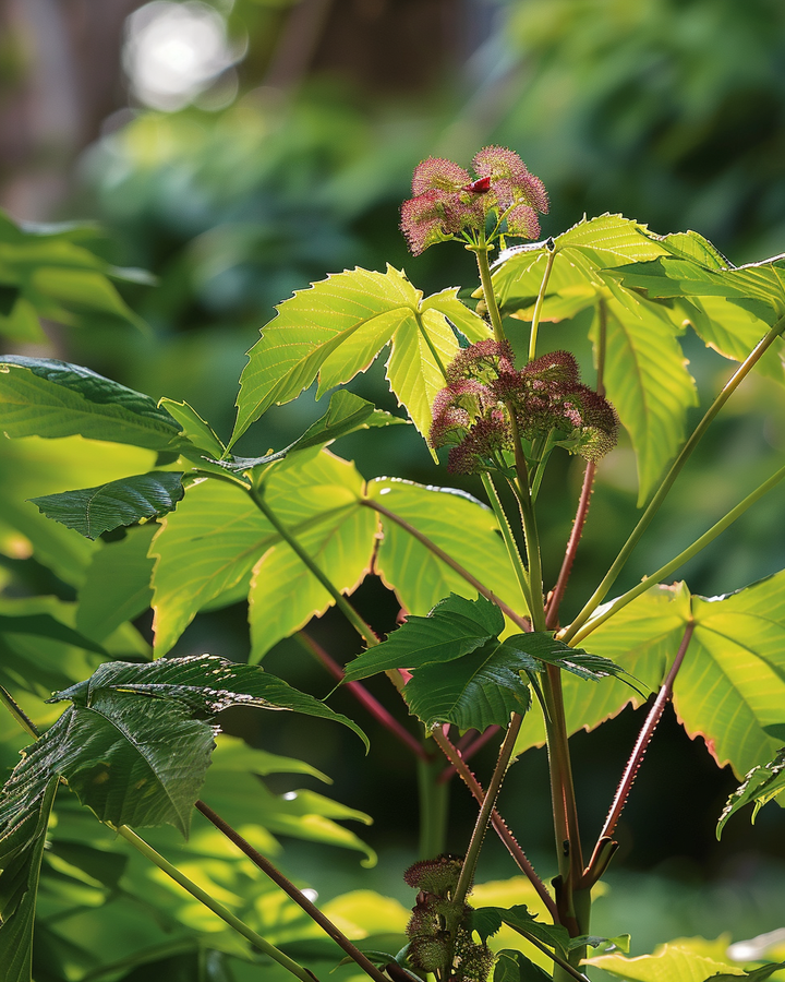 Ricinus Wonder Tree Ricinus Communis Seeds Fast Growing Annual