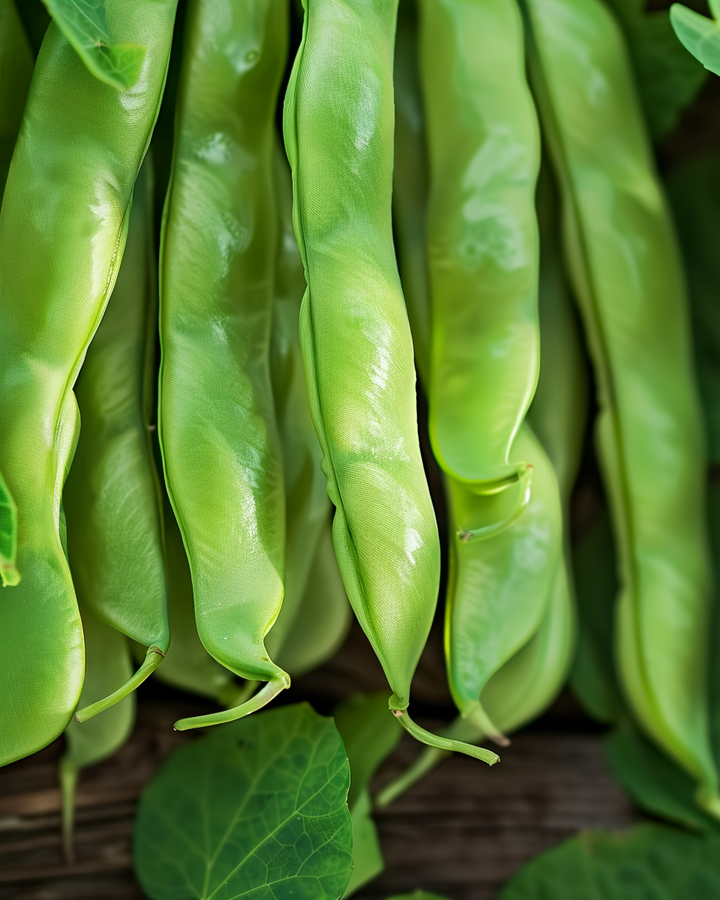 Pole Snap Beans Seeds Phaseolus Vulgaris Helda Variety 100g