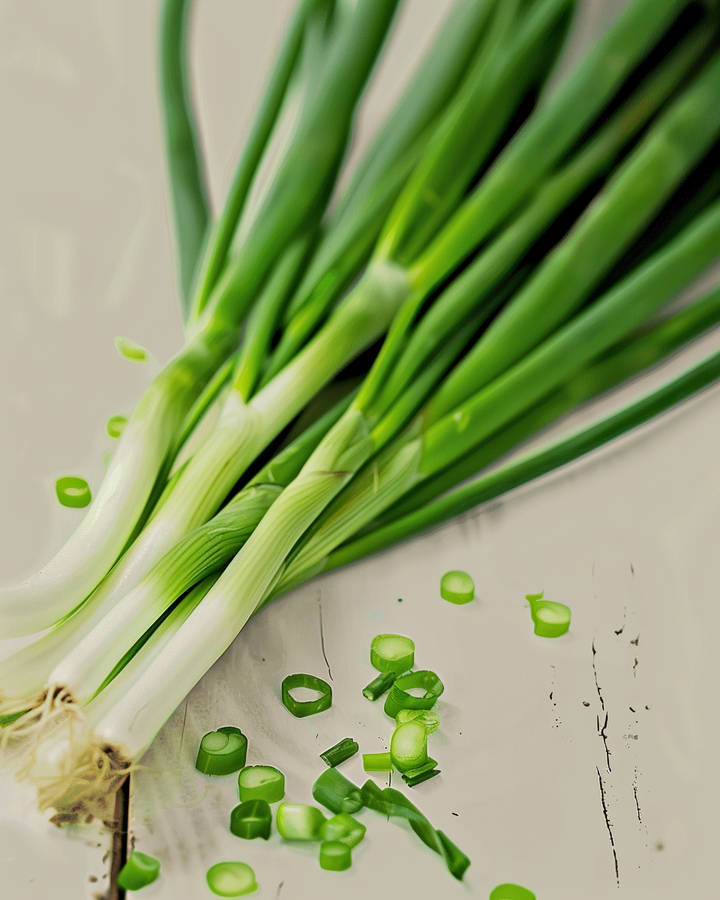 Organic Spring Onion Seeds White Lisbon Allium Cepa Vegetables