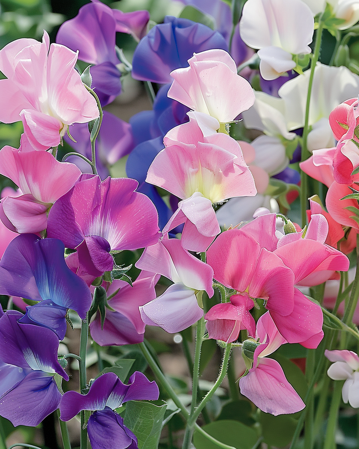 Sweet Pea Seeds Lathyrus Odoratus Bijou Fragrant Flower Mix
