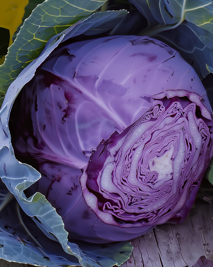 Red Cabbage Seeds Brassica Oleracea Langedijker Preserve 2