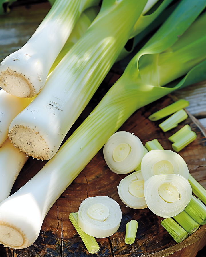 Winter Giants Leek Seeds Allium Porrum Vegetable Variety