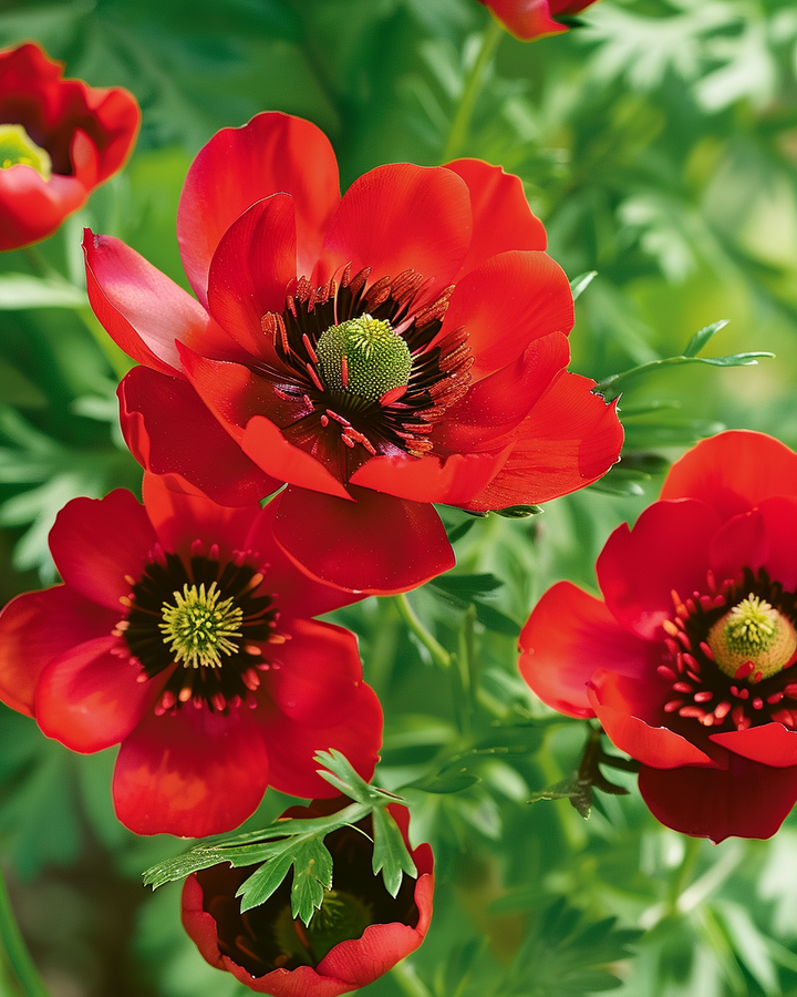 Adonis Flower Seeds Adonis Aestivalis Red Blooming Annual Seeds