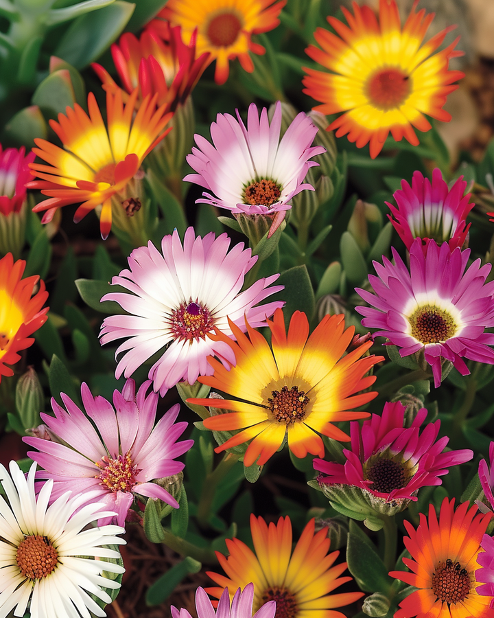 Ice Plant Seeds Dorotheanthus Bellidiformis Midday Flower Mix