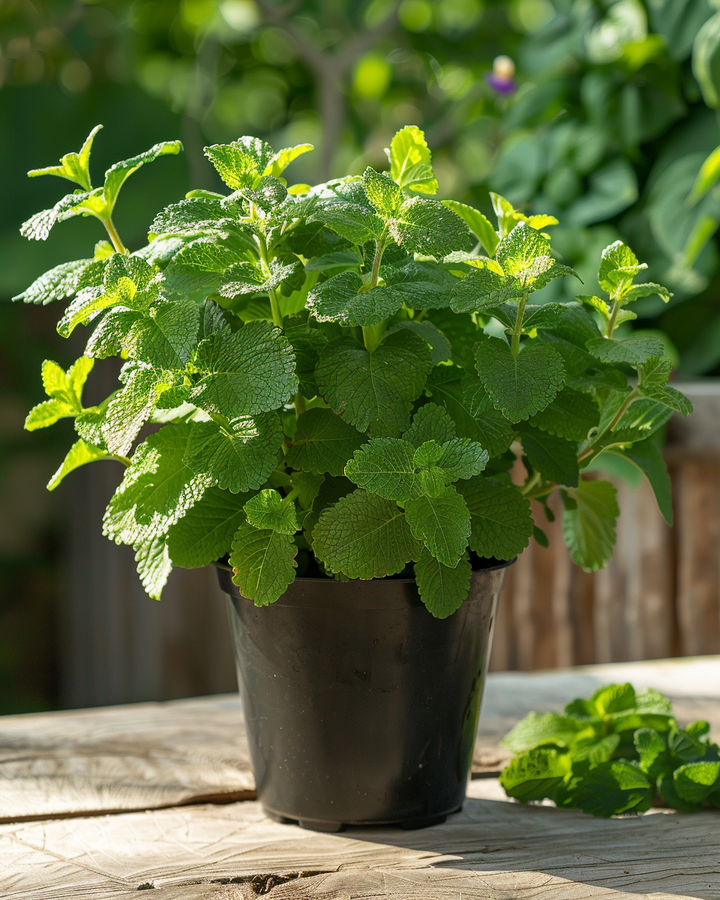 Organic Lemon Balm Seeds Melissa Officinalis Culinary Herb Perennial