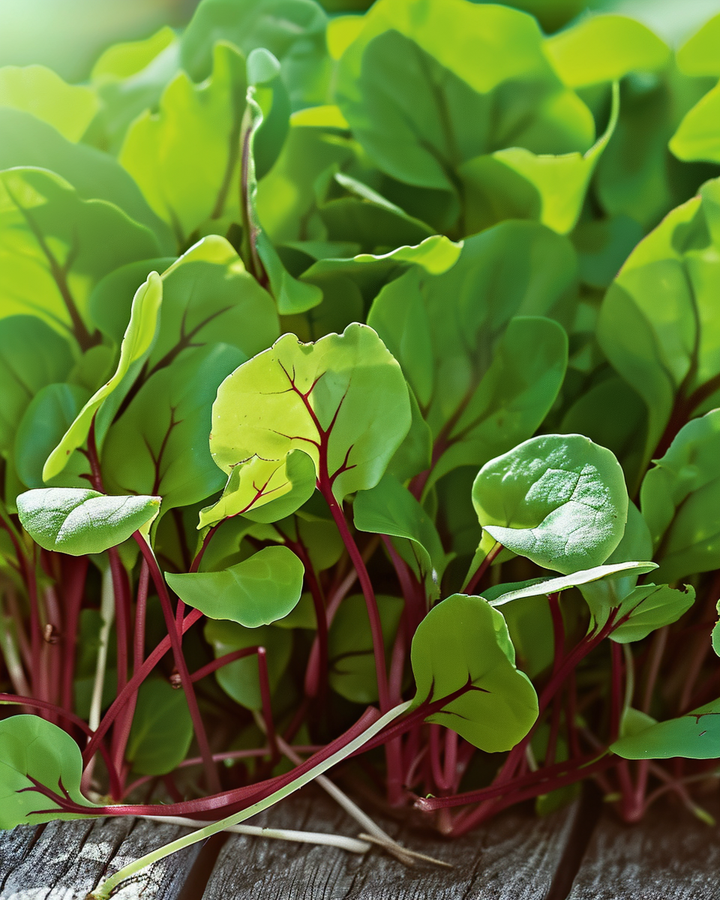 Sheep's Sorrel Microgreens Seeds Rumex Sanguineus Organic