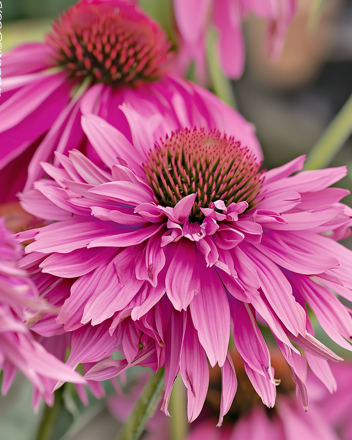 Echinacea Paradiso Super Duper Seeds Echinacea Purpurea Double Flowers