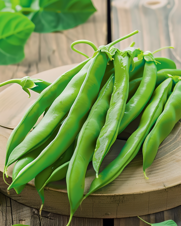 Pole Beans Seeds Phaseolus Vulgaris Raadsheer Stringless Pods