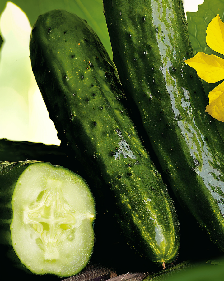 Mini Cucumber Seeds Beth Alpha Cucumis Sativus Productive Snack Variety