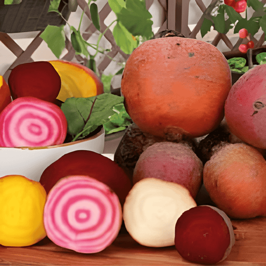 Beets Hula Hoop Seeds Beta Vulgaris 4 Color Mix Vegetable