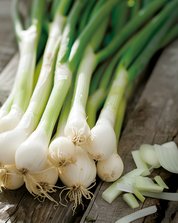 Spring Onion White Lisbon Seeds Allium Cepa Vegetable Seeds