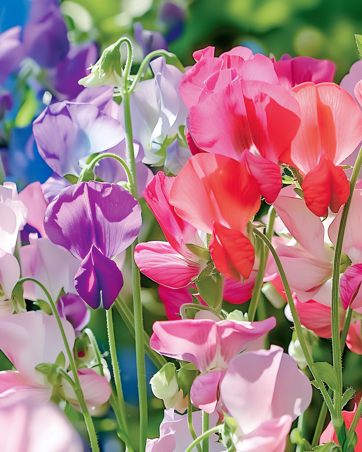 Sweet Pea Seeds Lathyrus Odoratus Colorama Mixed Scented