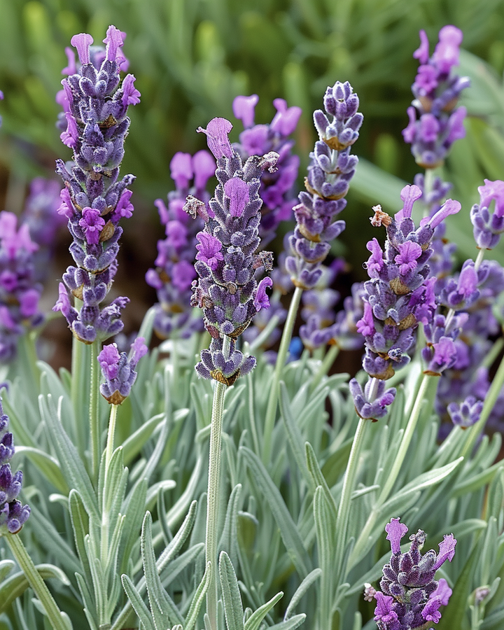 Butterfly Lavender Seeds Lavandula Stoechas Crested Lavender Blue Flowers