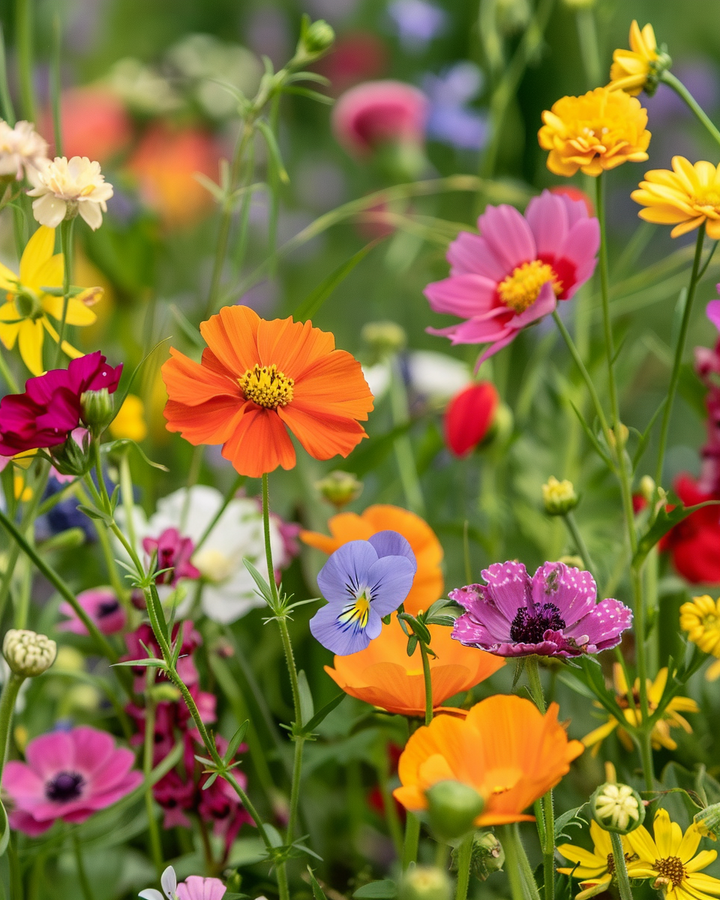 Cut Flower Mix Seeds Annual Long Stemmed Varieties 250g