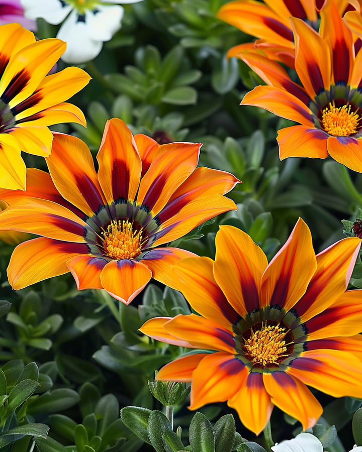 Gazania New Tiger F1 Seeds Gazania Rigens Flowering Annual