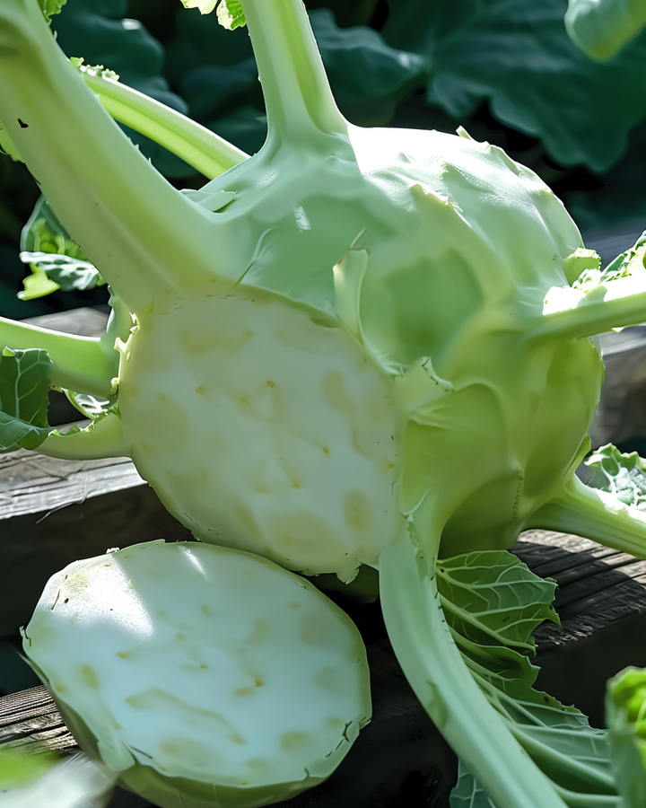Kohlrabi Superschmelz Brassica Oleracea Kohlrabi Seeds For Large Bulbs
