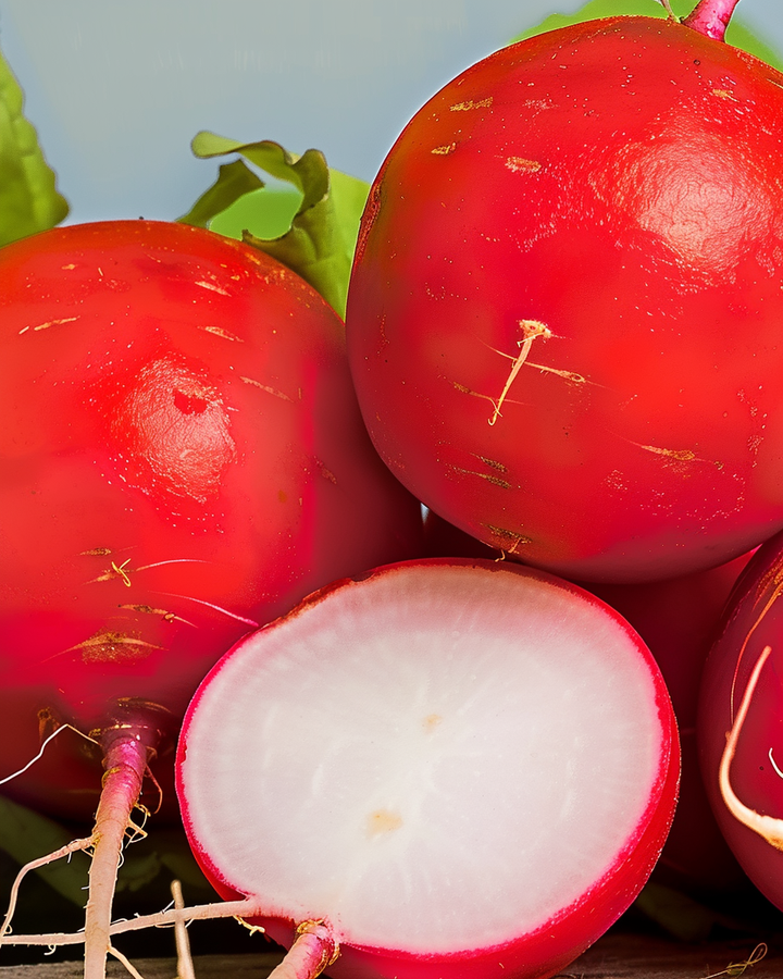 Radish Seeds Ravanello Rosso Gigante Raphanus Sativus Red Round