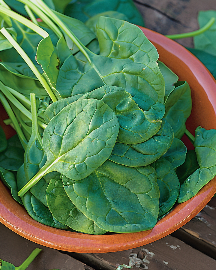 Spinach Amsterdam Giant Leaf Seeds Spinacia Oleracea 100g