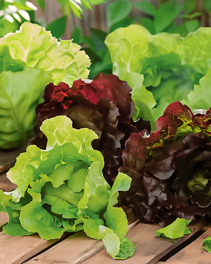 Roman Mini Lettuce Seeds Lactuca Sativa Crunchy Patio Vegetables