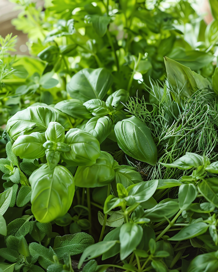 Mixed Herb Seeds Culinary Blend Basil Parsley Chives Dill Thyme
