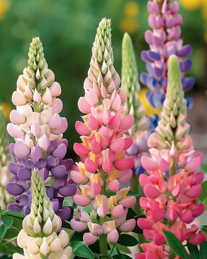 Lupine Minarette Seeds Lupinus Polyphyllus Pastel Colors Mix