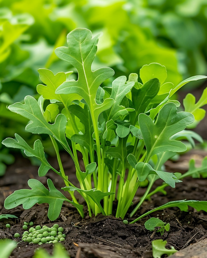 Arugula Seeds For Guinea Pigs Eruca Sativa Fast Growing Vegetables