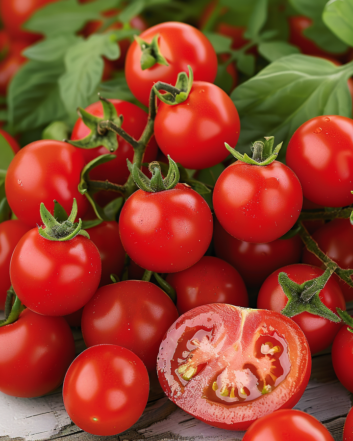 Dwarf Cherry Tomato Seeds Solanum Lycopersicum Tiny Tim Variety