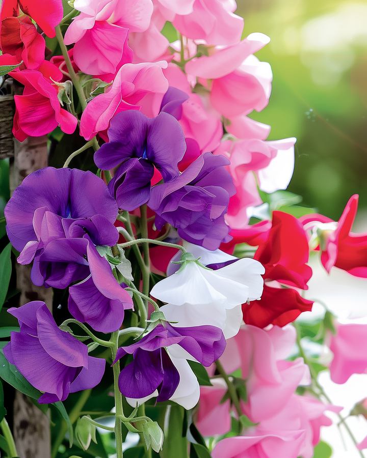 Sweet Pea Seeds Lathyrus Odoratus Royal Family Mixed Colors