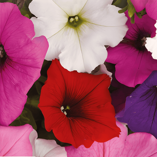 Petunia Cascade F1 Seeds Petunia Grandiflora F1 Cascade Mixed