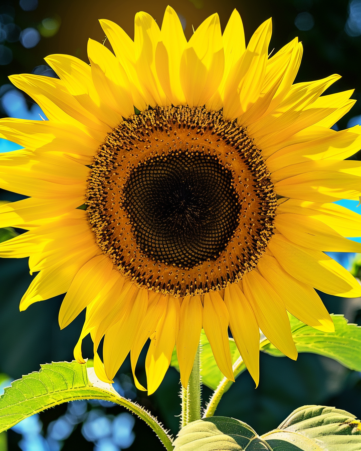 Giant Sunflower Seeds Helianthus Annuus Giganteus Large Flowers
