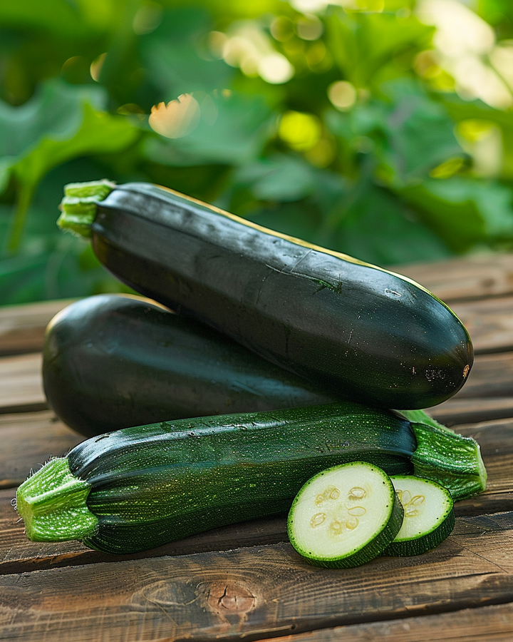 Organic Zucchini Seeds Dunja F1 Cucurbita Pepo Vegetable Variety