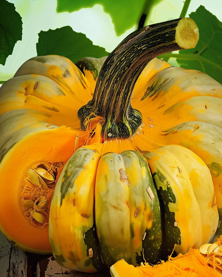Tonda Padana Pumpkin Seeds Cucurbita Maxima For Roasting And Soup