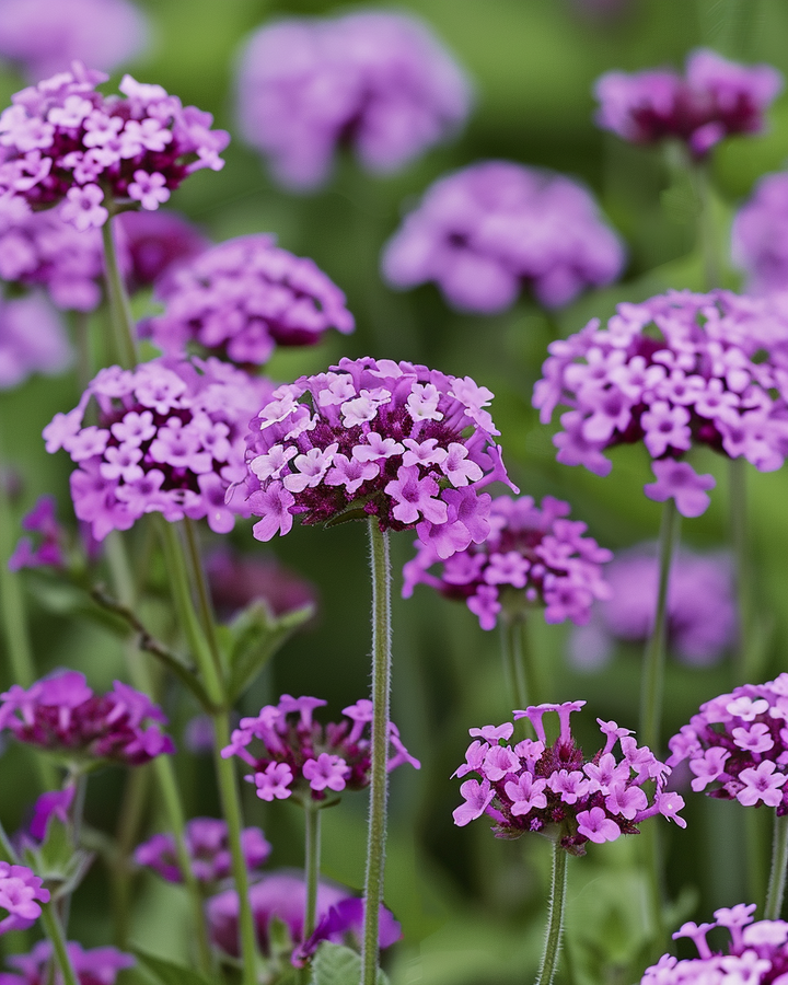 Ironwort Seeds Verbena Bonariensis Long Blooming Purple Flowers