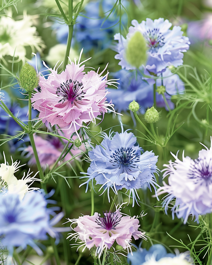 Love-in-a-Mist Seeds Nigella Damascena Persian Jewels Mix