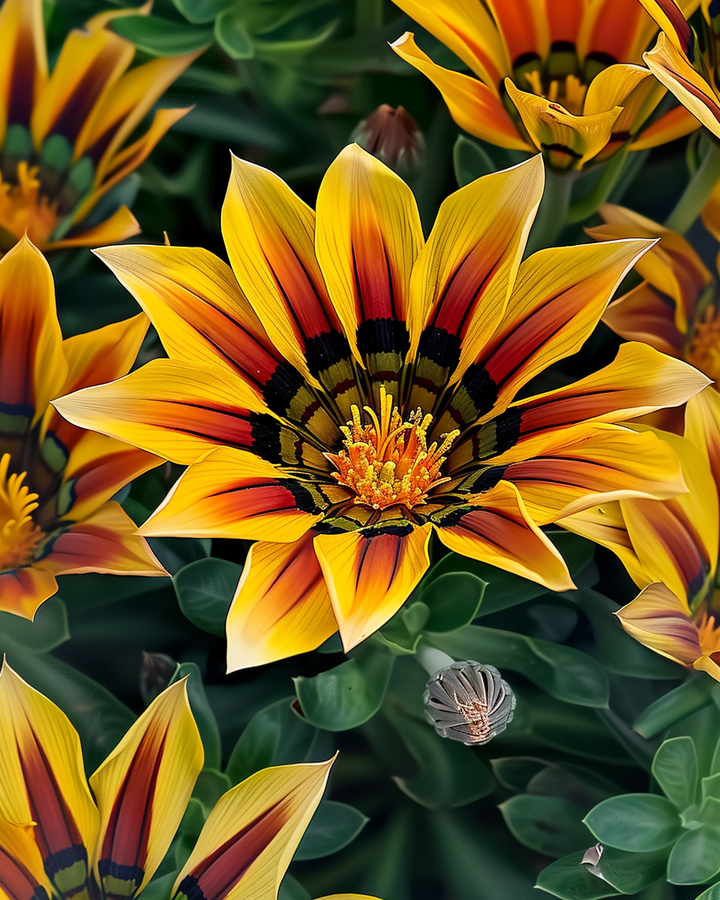 Gazania Seeds Sunshine Mixed Gazania Splendens Annual Flowers