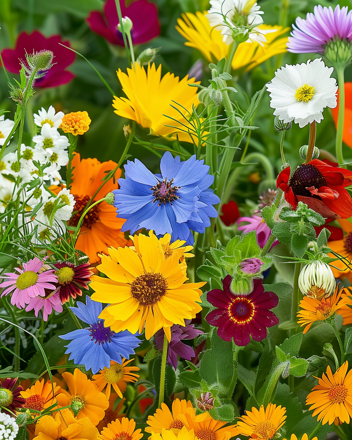 Edible Flowers Mix Seeds Colorful Assortment For Culinary Use
