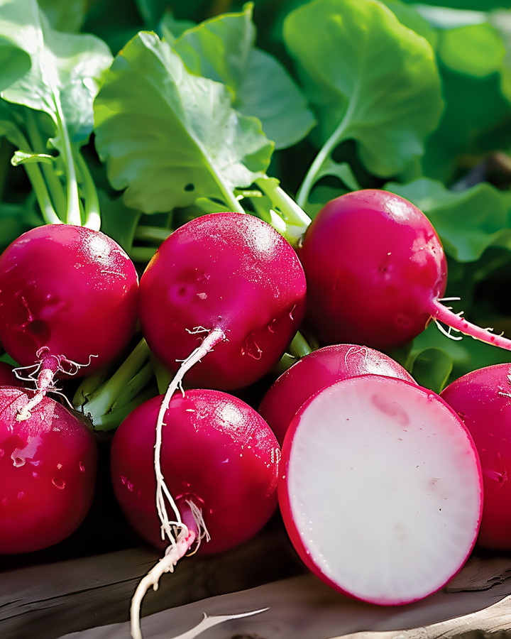 Radish Viola Seeds Raphanus Sativus Mid Early Vegetable Variety