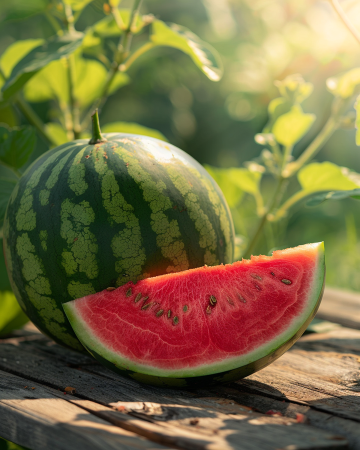 Organic Watermelon Crimson Sweet Citrullus Lanatus Seeds