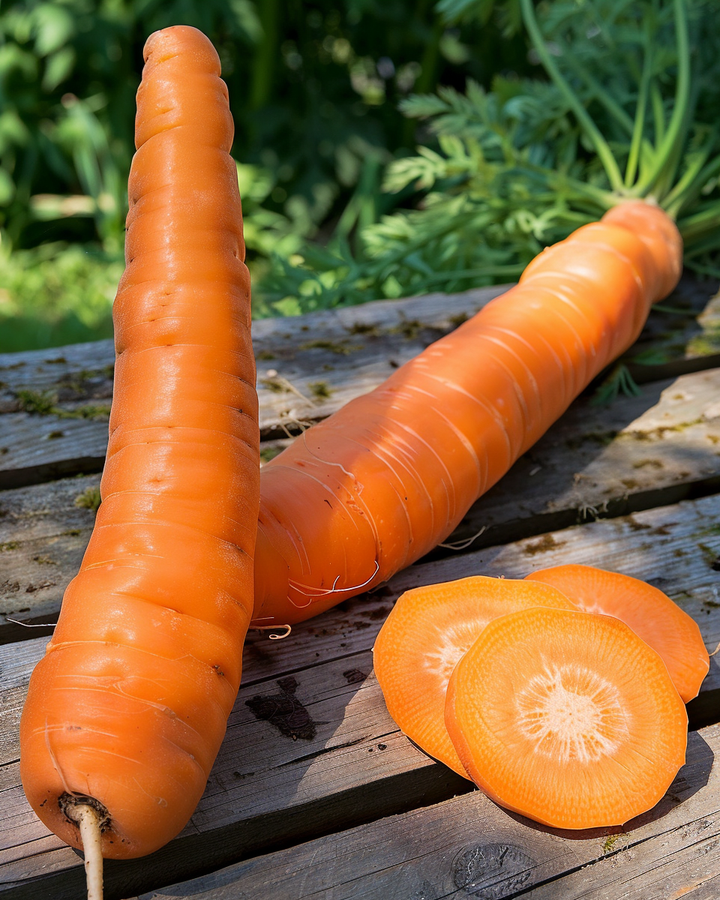 Caravel F1 Carrot Seeds Daucus Carota Sweet High Yield